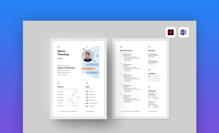 word resume template