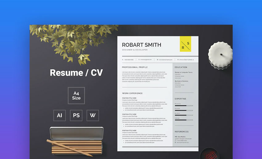 Resume template 63
