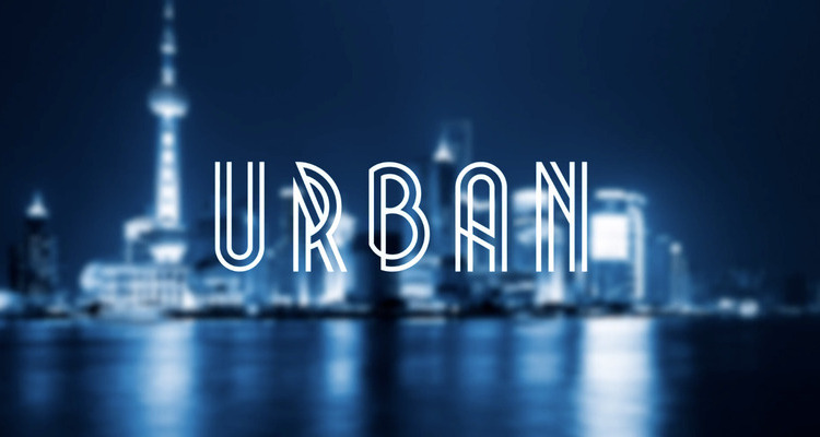 Urban Plus - Animated Typeface