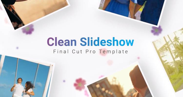 Polaroid style slideshow