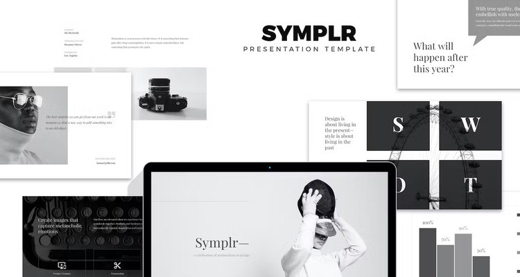 Symplr - Minimal Google Slides