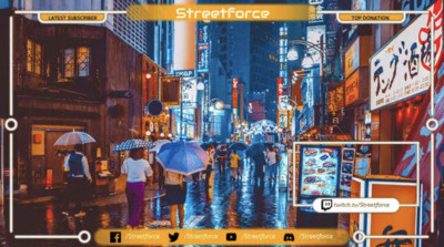 Webcam overlay for Twitch