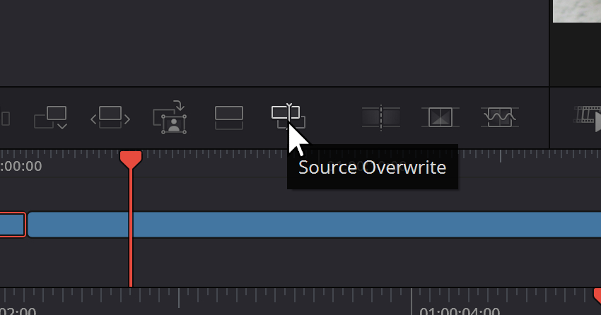 Click on Source Overwrite.