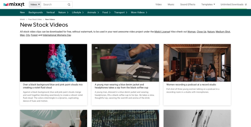Download free stock footage from Mixkit