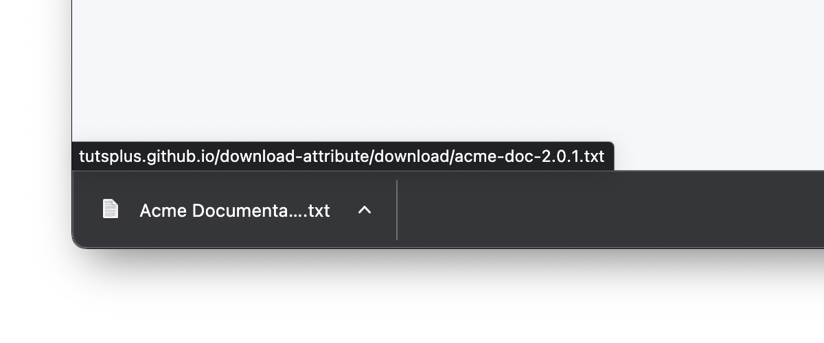 the html download procedure