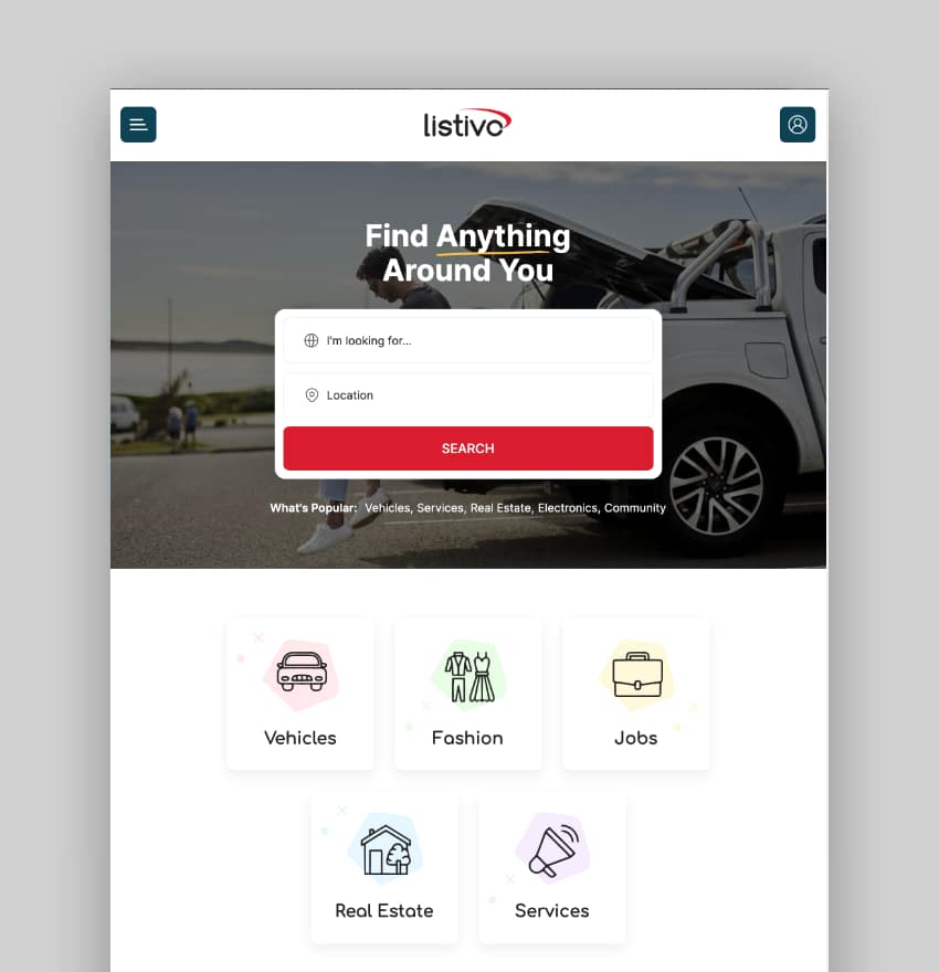 Listivo Classified Ads and Directory Listing