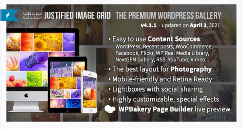 Justified Image Grid - Premium WordPress Gallery