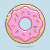Create a Mouthwatering Donut Icon with Illustrator