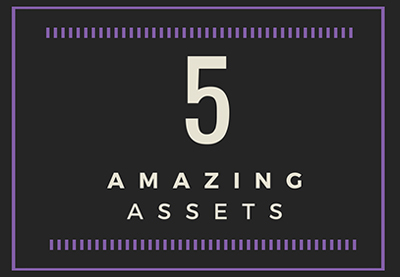 5 amazing assets purple preview