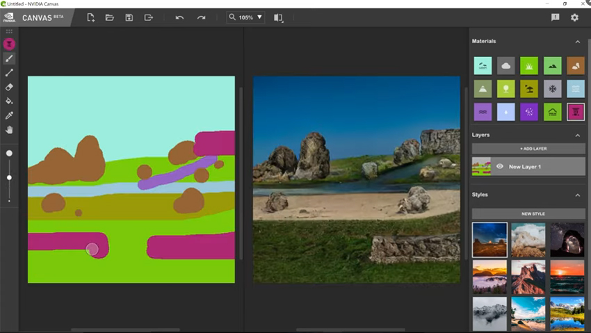 NVIDIA Paint Studio
