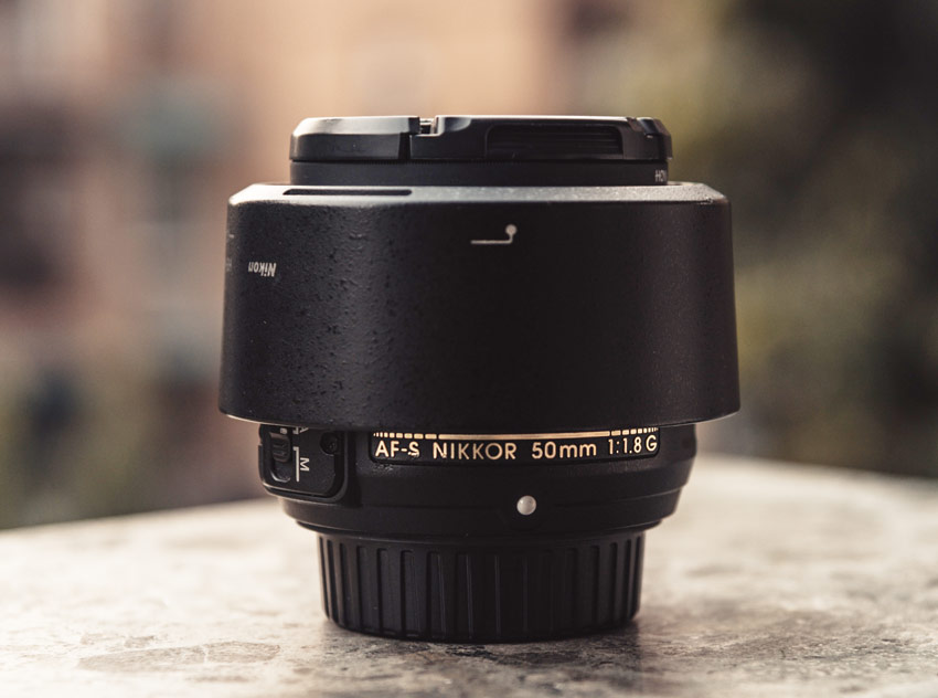 A 50mm lens, or 'nifty fifty'