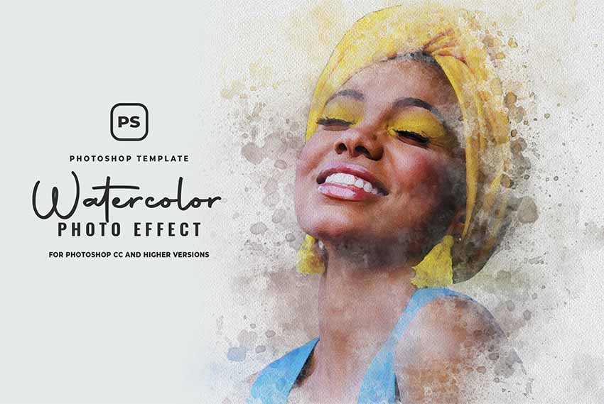 Watercolor Effect Photoshop