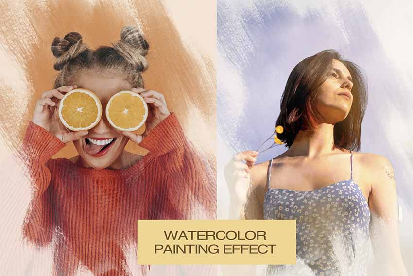 Watercolor Painting Effect