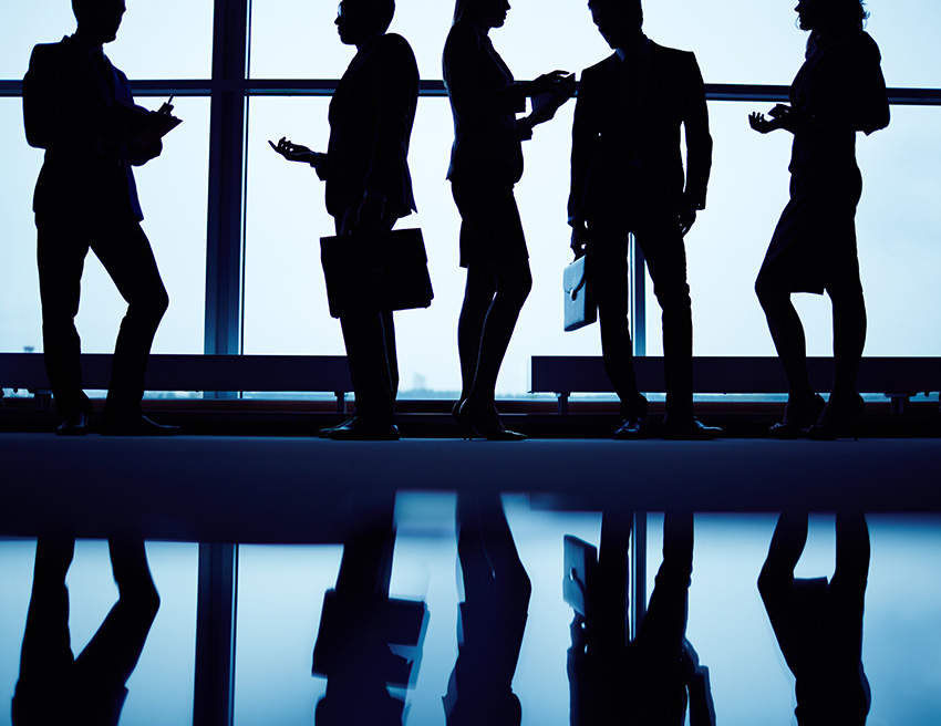 identical businesspeople