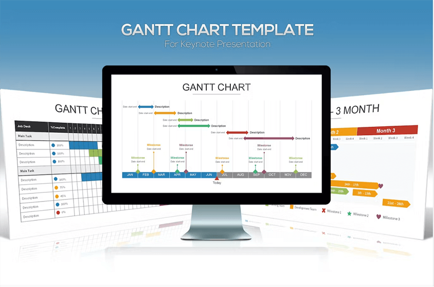 Gantt Chart Keynote