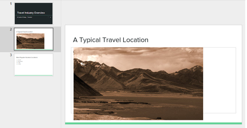 Google Drive Slides Recolored Image