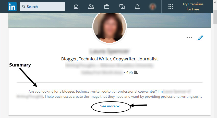 LinkedIn Profile