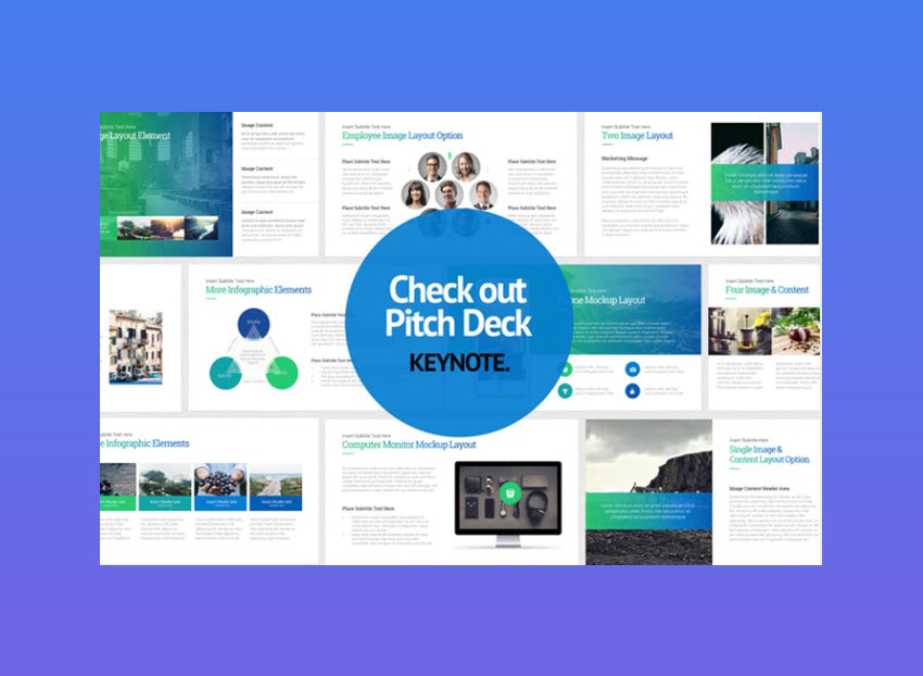 Pitch Deck Start Up Keynote