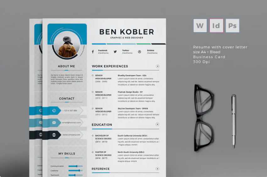 MS Word Resume Template