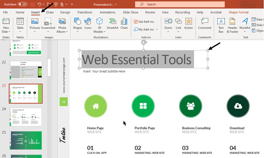 Hyperlinking a Video
