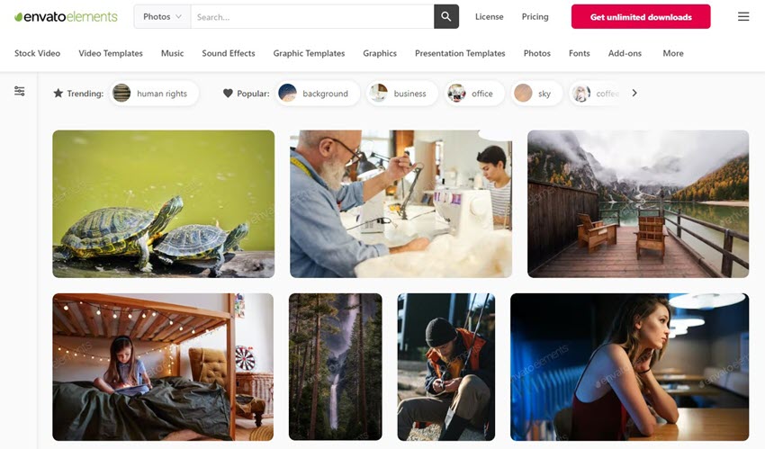 Stock Photos of Elements